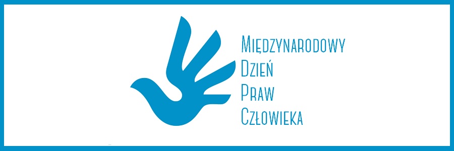 Zdjęcie przedstawia plakat Międzynarodowy Dzień Praw Człowieka